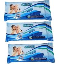 Kit 3 Toalhas Umedecidas para Adulto 40 unidades - Nature
