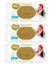 Kit 3 Toalhinha Umedecida Com Tampa Love&Care 50 Unid - Mili Kit 3 Toalhinha Umedecida Com Tampa Love&Care 50 Unid - Mili