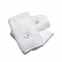 Kit 3 Toalhinhas De Boca Bebê Macias Ultra Absorventes Babita Fraldinha Paninho Cueirinha Lencinho