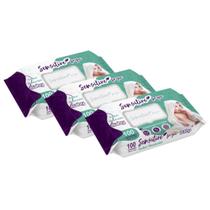 Kit 3 Toalhinhas Umedecidas Castelo Rátimbum Premium