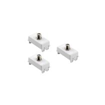 Kit 3 Tomada Antena TV 57115/042 Branco Liz Tramontina Kit 3 Tomada Antena TV 57115/042 Branco Liz Tramontina