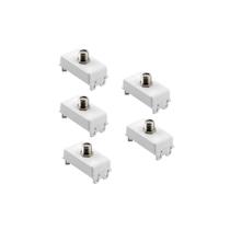 Kit 3 Tomada Antena TV 57115/042 Branco Liz Tramontina Kit 3 Tomada Antena TV 57115/042 Branco Liz Tramontina