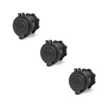 Kit 3 Tomada Náutica Marinizada 12v Tipo Acendedor p/ Barco