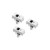 Kit 3 Tomada Telefone RJ11 57115/051 Liz Tramontina Branco Kit 3 Tomada Telefone RJ11 57115/051 Liz Tramontina Branco