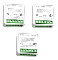 Kit 3 Tomadas Interruptor Inteligente Smart Switch Wifi Tuya Automação De Ambiente