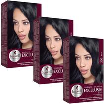 Kit 3 TONALIZANTE HASKELL 200 PRETO Kit 3 TONALIZANTE HASKELL 200 PRETO