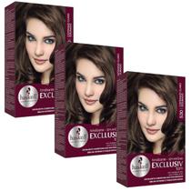 Kit 3 TONALIZANTE HASKELL 530 CASTANHO CLARO DOURADO