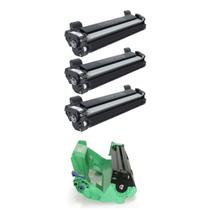 Kit 3 Toner + 1 Fotocondutor Tn1060 Dr1060 P/ Dcp-1617nw