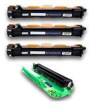 Kit 3 Toner + 1 Fotocondutor Tn1060 Dr1060 Para Dcp-1617nw Kit 3 Toner + 1 Fotocondutor Tn1060 Dr1060 Para Dcp-1617nw