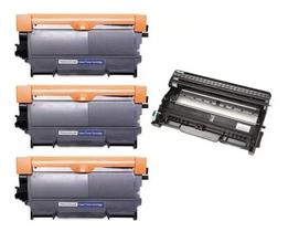 Kit 3 Toner + 1 Fotocondutor Tn450 Tn420 Tn410 P/ Dcp-7065