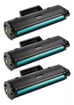 Kit 3 Toner 105a 107a 107w Com Chip