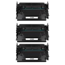 Kit 3 Toner Compatível HP 26X MAIOR CF226X M402 M426 Kit 3 Toner Compatível HP 26X MAIOR CF226X M402 M426