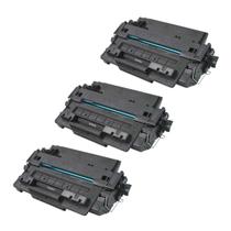 Kit 3 Toner Compatível HP 55A CE255A HP P3015 P3016 HP M521 Kit 3 Toner Compatível HP 55A CE255A HP P3015 P3016 HP M521