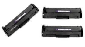 Kit 3 toner compatível para w1105a 105a 107w 135a com chip