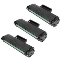 Kit 3 Toner Compatível SAMSUNG D104 ML1605 ML1660 1860 3205