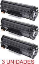 Kit 3 Toners Compatíveis CE285A / CB435A / CB436A - EVOLUT