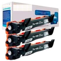 Kit 3 Toners Compatíveis com Brother TN 1060 Hl-1212 Tn1000 1512 1202 Evolut