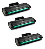 Kit 3 Toners Compatíveis W1105A 105A com Chip
