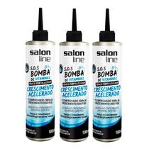 Kit 3 Tônico Fortalecedor Sos Bomba Crescimento Acelerado Kit 3 Tônico Fortalecedor Sos Bomba Crescimento Acelerado