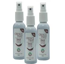 Kit 3 Tônicos Anti Queda de Cabelo Crescetrat