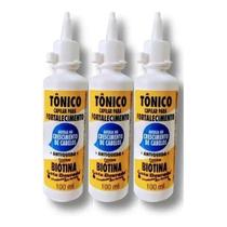 Kit 3 Tônicos Biotina Gota Dourada Para Crescimento do Cabelo Kit 3 Tônicos Biotina Gota Dourada Para Crescimento do Cabelo