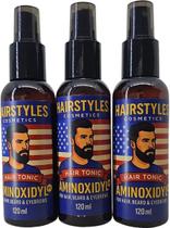 Kit 3 Tonicos Crescimento Capilar 360ml Cavier