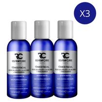 Kit 3 Tônicos Facial Efeito Matte Ácido Salicílico Aloe Vera e Niacinamida 120ML Review Care Kit 3 Tônicos Facial Efeito Matte Ácido Salicílico Aloe Vera e Niacinamida 120ML Review Care