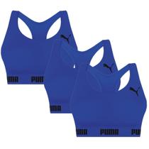 Kit 3 Top Com Costas Nadador Sem Costura Sem Bojo Modelo Esportivo Fitness Para Academia