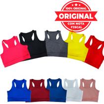 Kit 3 Top feminino Fitness Caminhada Confortável Tendencia 2025 Treino Academia Resistente Atividade física Treinamento Exercício Funcional Corrida