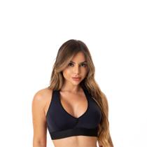 KIT 3 Top Fitness Feminino para Malhar Moda Academia Sem Bojo P, M, G, GG Suplex Feminino Esportivo