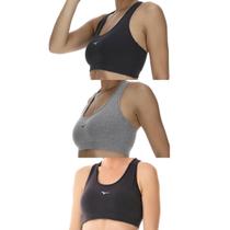 Kit 3 Tops de Treino Mizuno Essence