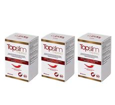 Kit 3 Topslim Thermo 60 Cápsulas - Herbamed