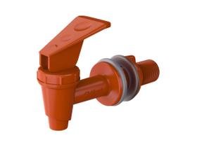 Kit 3 Torneiras Para Filtro De Barro De Água Simples Marrom