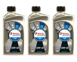 Kit 3 Total Quartz 7000 10w40 Api Sn/ Cf