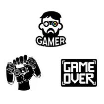 Kit 3 Totens Display MDF Adesivado Vídeo Game 50 cm