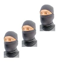 Kit 3 Touca Ninja Toca Balaclava Térmica Resistente Mascara Motoqueiro Ciclista Tático