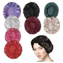 Kit 3 toucas de cetim Luxo tamanho Grande Kit 3 toucas de cetim Luxo tamanho Grande