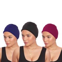 Kit 3 Toucas Hidroginástica Natação Adulto Unissex Suplex Kit 3 Toucas Hidroginástica Natação Adulto Unissex Suplex