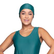 Kit 3 Toucas Natação Vekyo Modas Hidroginástica Poliamida Lisa Adulto Esporte Piscina e Praia