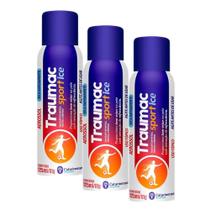 Kit 3 Traumac Sport Ice 125ml Catarinense