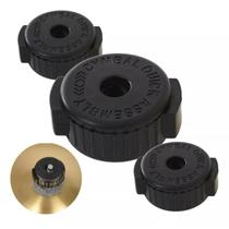 Kit 3 Trava Pratos Borboleta Prendedor Bateria Estante