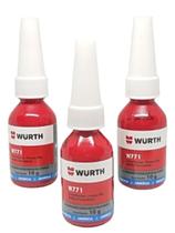 KIT 3 TRAVA ROSCAS DE ALTO TORQUE W771 10g - WURTH