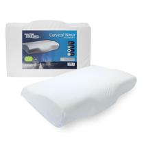 Kit 3 Travesseiro Nasa Cervical Anatômico Viscoelástico Ortopédico