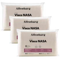 Kit 3 Travesseiros Altenburg Viscoelástico Nasa, 46 x 66 cm Kit 3 Travesseiros Altenburg Viscoelástico Nasa, 46 x 66 cm