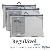 Kit 3 Travesseiros Regulável - Nasa Premium