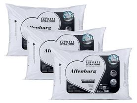 Kit 3 Travesseiros Suporte Extra Firme Altenburg