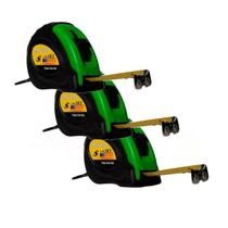 Kit 3 Trena Emborrachada C/ Imã E Trava Dupla 5m Linksky