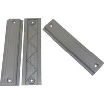 Kit 3 Trilho Suporte para Disjuntor Din em ABS Plástico para Painel Elétrico 13,7cm