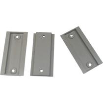 Kit 3 Trilho Suporte para Disjuntor Din em ABS Plástico para Painel Elétrico 7cm