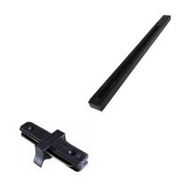 Kit 3 Trilhos Eletrificados 50 cm + 3 Conectores Reto Preto Kit 3 Trilhos Eletrificados 50 cm + 3 Conectores Reto Preto